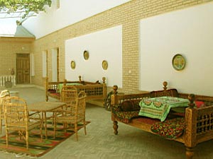 Гостиница Sher Dor. Фотография внутреннего двора